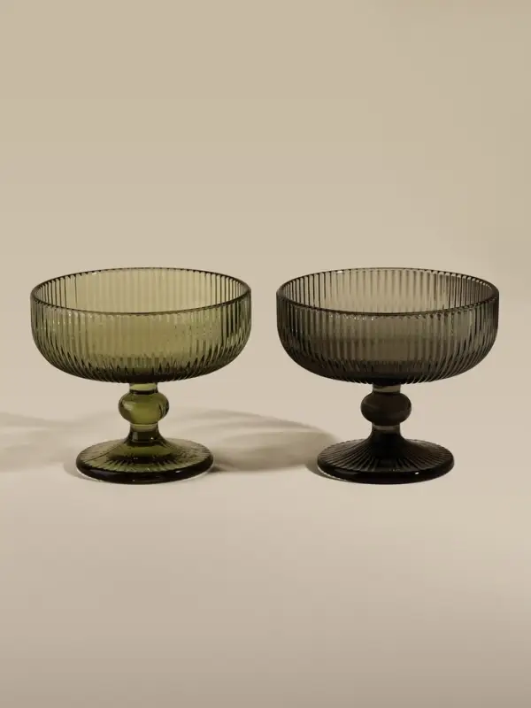 Креманка SL Home &laquo;Модерн&raquo;, 300 мл, 12&times;10 см, стекло, оттенок МИКС