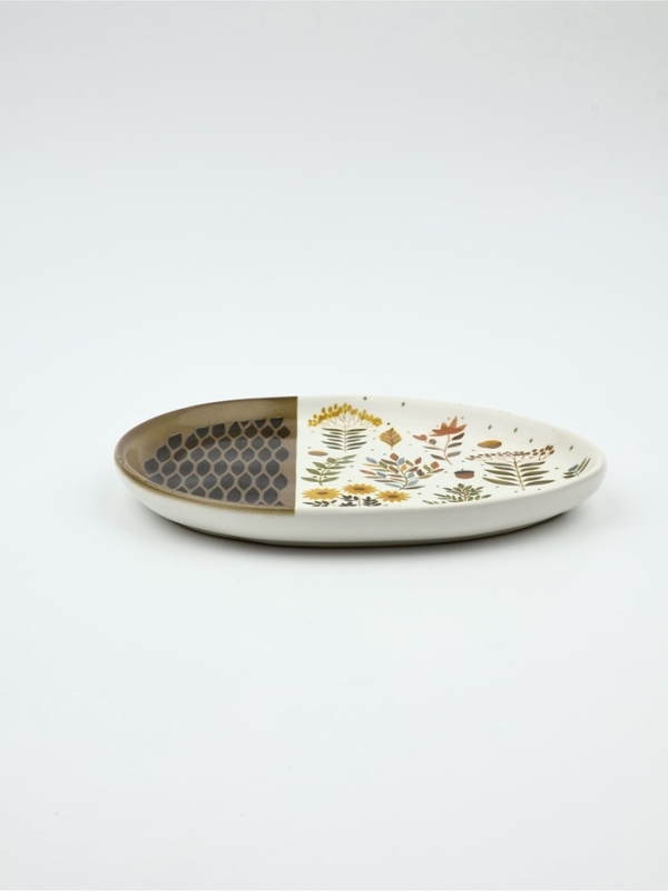 Тарелка Тарелка "Флора", 18 х 14,4 см