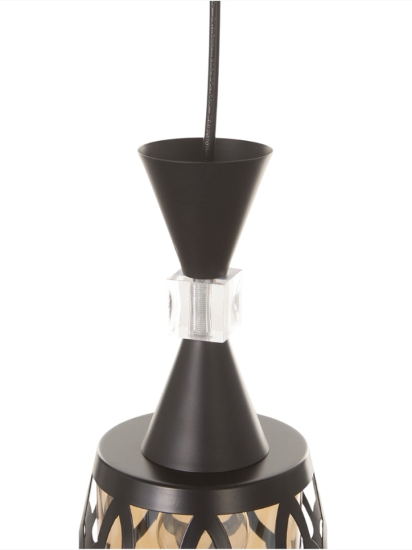 Светильник Nadine 1х40Вт Е27 черный 16х16х36см