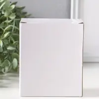 Сувенир полистоун "Лотос и маленький Будда" зелёный 7,5х7,5х9,5 см