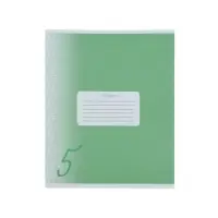 Тетрадь 12 листов в частую косую линию Calligrata &laquo;Пятёрка. Зелёная&raquo;, обложка мелованный картон, блок офсет, белизна 95%