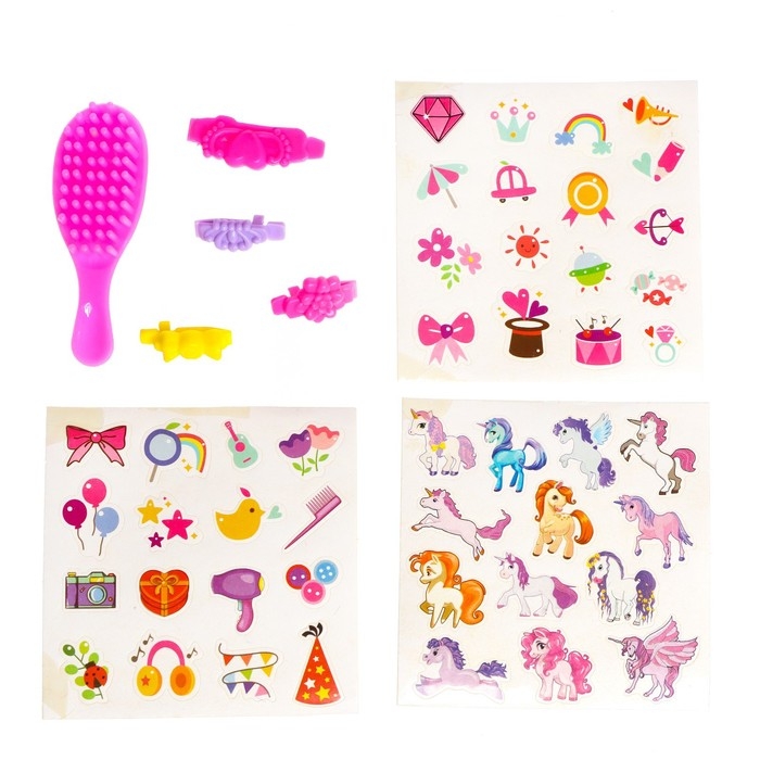 Набор «Сказочные пони» с наклейками и аксессуарами Набор «Сказочные пони» с наклейками и аксессуарами