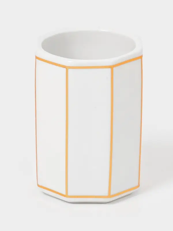 Набор для ванной Набор для ванной "Равновесие", 2 предмета (дозатор для мыла, стакан), цвет белый