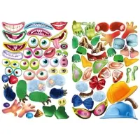 Книга с наклейками, сделай своего чудика &laquo;Джонс Во&raquo;