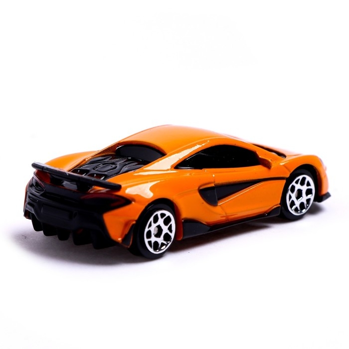 Машина металлическая McLaren 600LT, 1:64, цвет оранжевый Машина металлическая McLaren 600LT, 1:64, цвет оранжевый