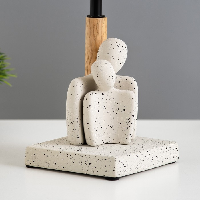 Настольная лампа Настольная лампа "Нежность" Е14 40Вт бежевый 20х20х31см RISALUX