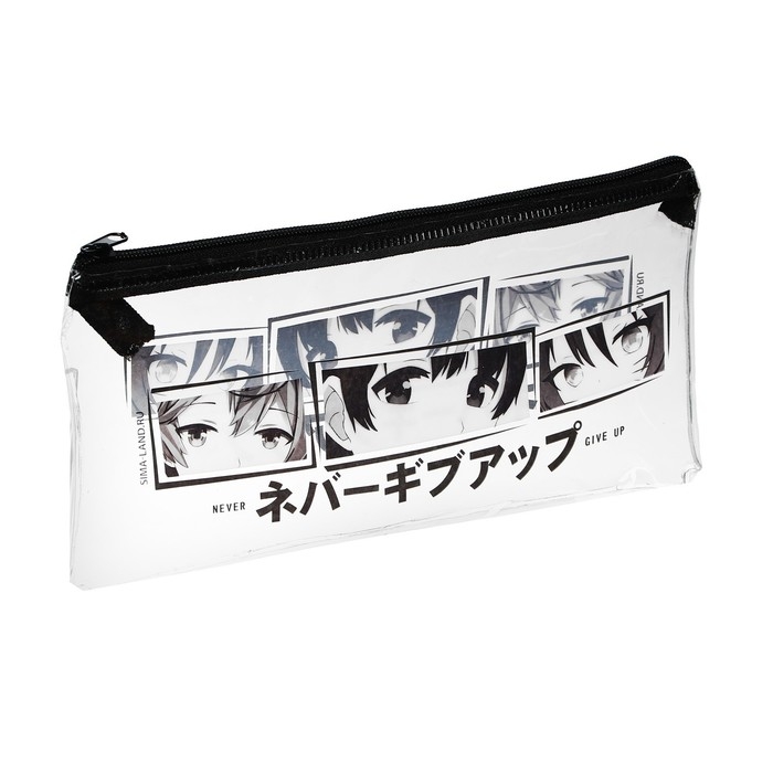 Пенал мягкий 1 отделение, 95 х 205 мм, плоский, ПВХ, Calligrata Пенал мягкий 1 отделение, 95 х 205 мм, плоский, ПВХ, Calligrata "Аниме"