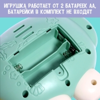 Музыкальная игрушка «Крошка Краб», звук, свет, цвета МИКС