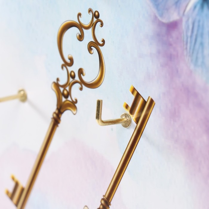 Ключница открытая Ключница открытая "Цветочный бриз" 5 крючков, 23х32 см