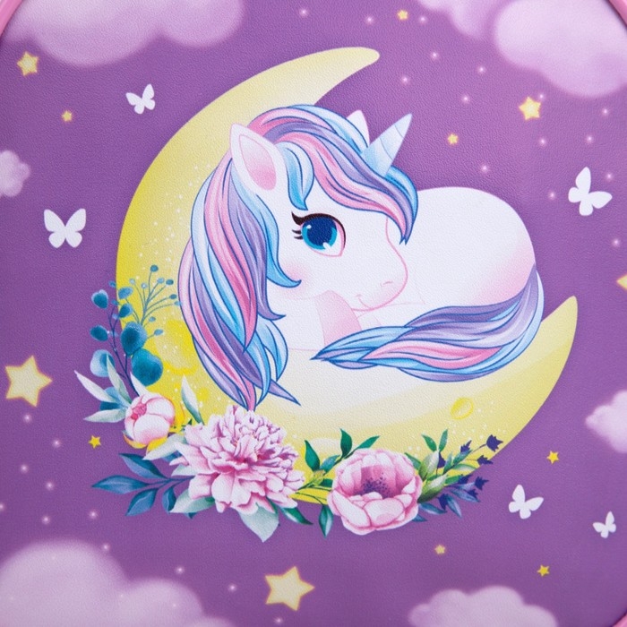 Сумка детская для девочки Сумка детская для девочки "Единорог", 16х17см, искусственная кожа