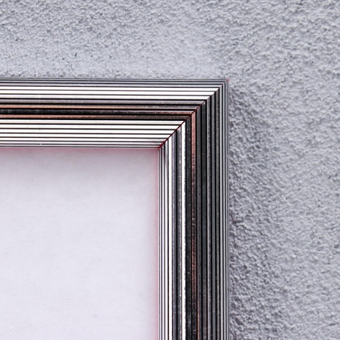 Фоторамка пластик 21х30 см 177 серебристый Фоторамка пластик 21х30 см 177 серебристый