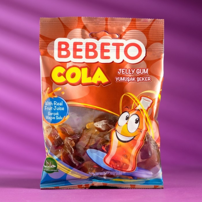 Жевательный мармелад BEBETO COLA, 70 г Жевательный мармелад BEBETO COLA, 70 г