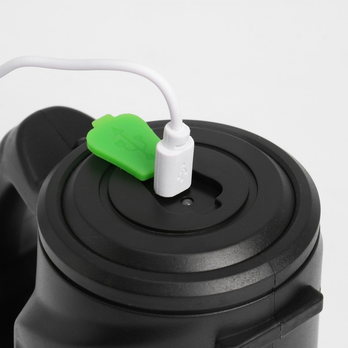 Фонарь светодиодный аккумуляторный ручной 5 Вт, 140 лм, 1800 мАч, USB Фонарь светодиодный аккумуляторный ручной 5 Вт, 140 лм, 1800 мАч, USB