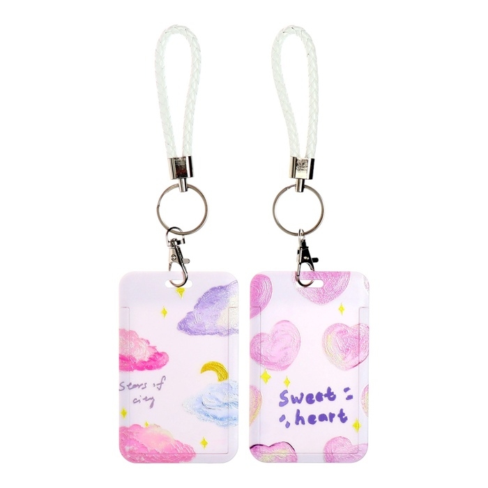 Бейдж вертикальный 70 х 112 мм, deVENTE Sweet Heart, МИКС