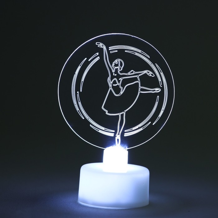 Мини - светильник новогодний на Новый Год «Новогодняя коллекция:Балерина», на Новый год, диаметр 6 см, модель E-33 Мини - светильник новогодний на Новый Год «Новогодняя коллекция:Балерина», на Новый год, диаметр 6 см, модель E-33