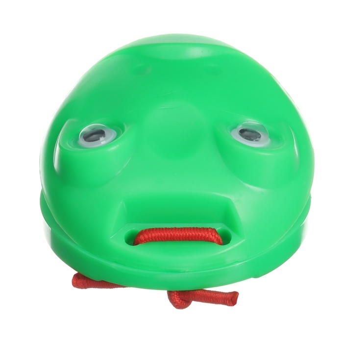 Набор погремушек «Лягушата: кастаньеты, перкуссионный маракас», 3 шт., цвет зеленый, Крошка Я