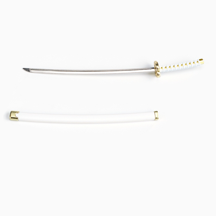 Сувенирное оружие мини "Катана Зеницу", 24 см, белая