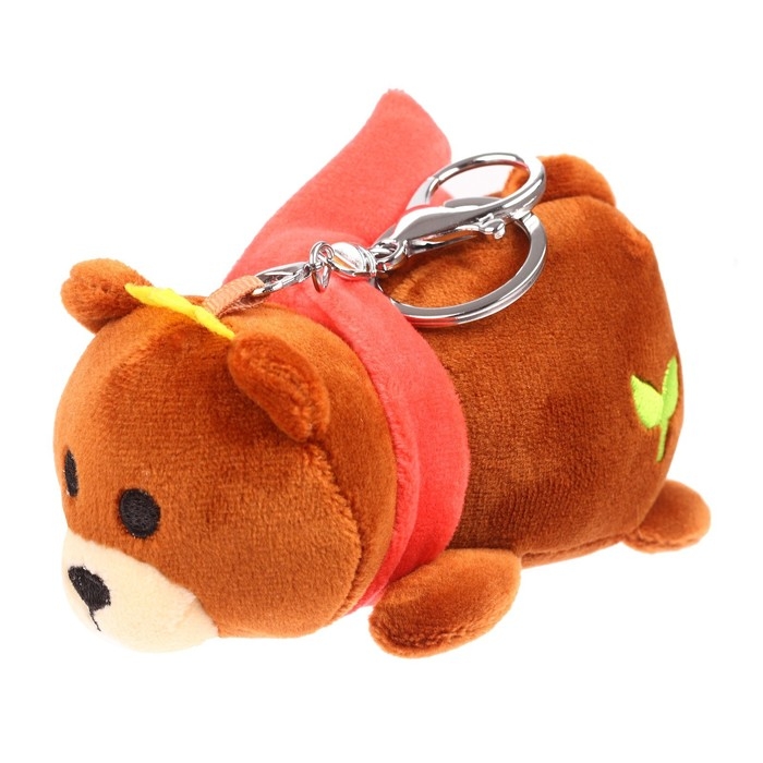 Мягкая игрушка «Медведь», на брелоке, 12 см Мягкая игрушка «Медведь», на брелоке, 12 см