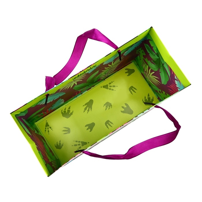 Пакет ламинированный двухсторонний «Динозаврики», с тишью и открыткой, ML, 23 × 27 × 11,5 Пакет ламинированный двухсторонний «Динозаврики», с тишью и открыткой, ML, 23 × 27 × 11,5