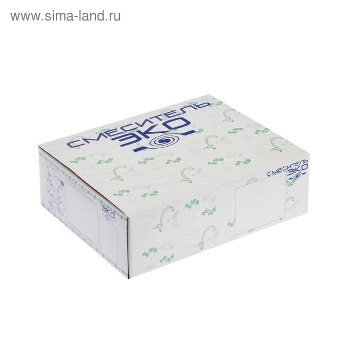 Смеситель для кухни  Смеситель для кухни "Центр Сантехники" 10375, однорычажный, низкий излив, хром