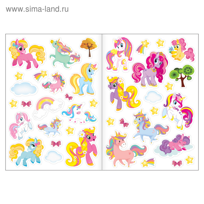 Наклейки многоразовые набор «Для девочек», 4 шт. Наклейки многоразовые набор «Для девочек», 4 шт.