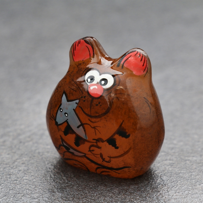 Сувенир «Котёнок Веня», 3,5×3 см, микс, селенит Сувенир «Котёнок Веня», 3,5×3 см, микс, селенит