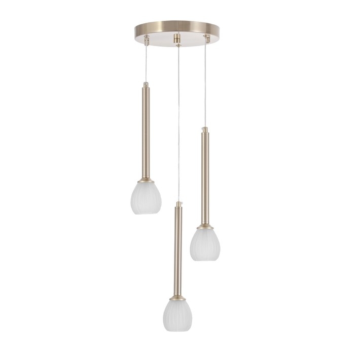 Светильник Светильник "Жаклин" 3х3Вт G4 Белый 30х30х180см