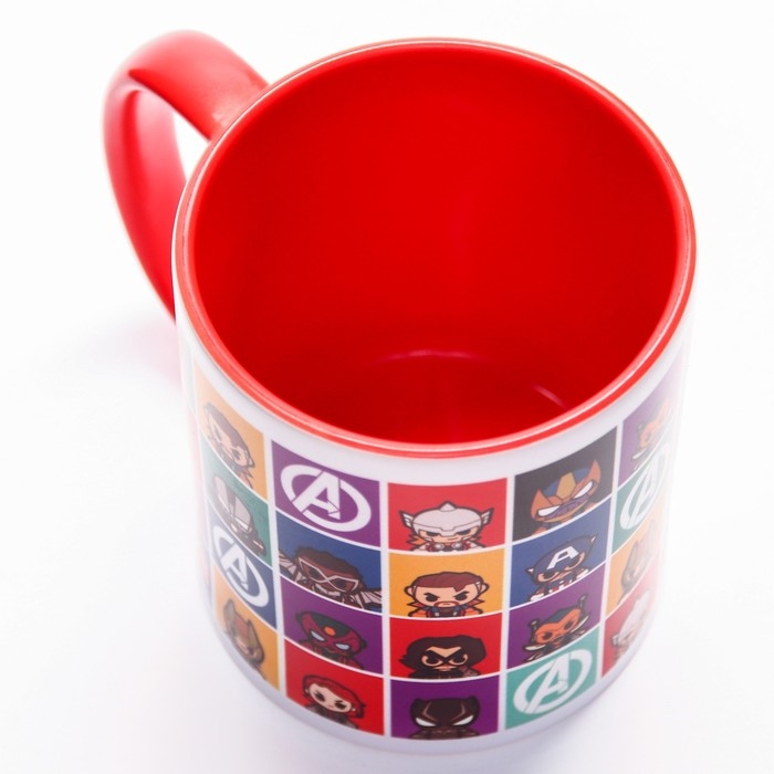 Кружка сублимация, 350 мл Кружка сублимация, 350 мл "Marvel", Мстители МИКС
