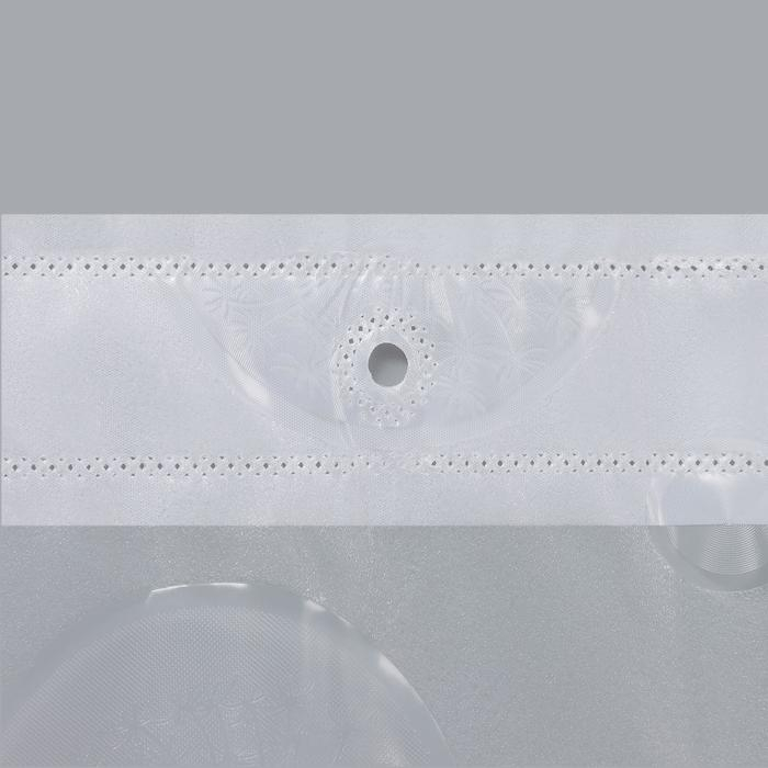 Штора для ванной Доляна «Одуванчики», 180×180 см, EVA