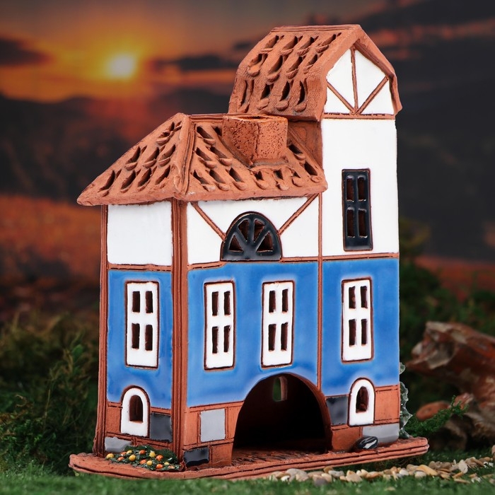 Аромалампа Домик Аромалампа Домик "Кранц", 15 см, ручная работа