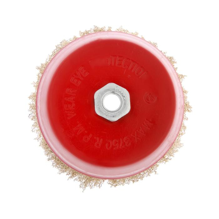 Щетка металлическая для УШМ ЛОМ,  Щетка металлическая для УШМ ЛОМ, "чашка", М14, 150 мм