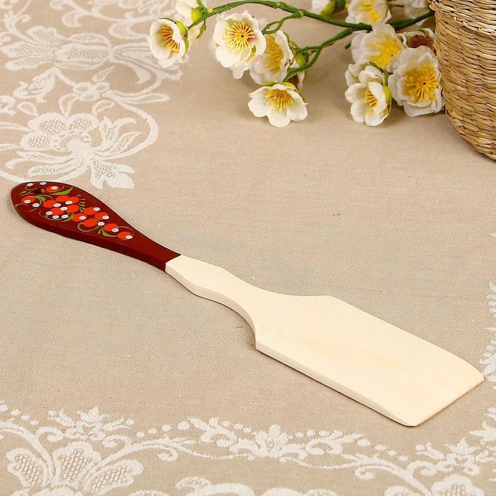 Лопатка «Цветок», с ручной росписью, 5×31 см, микс, хохлома Лопатка «Цветок», с ручной росписью, 5×31 см, микс, хохлома