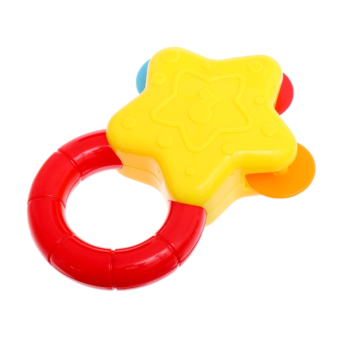 Набор погремушек с прорезывателями для зубов, 7 предметов Набор погремушек с прорезывателями для зубов, 7 предметов