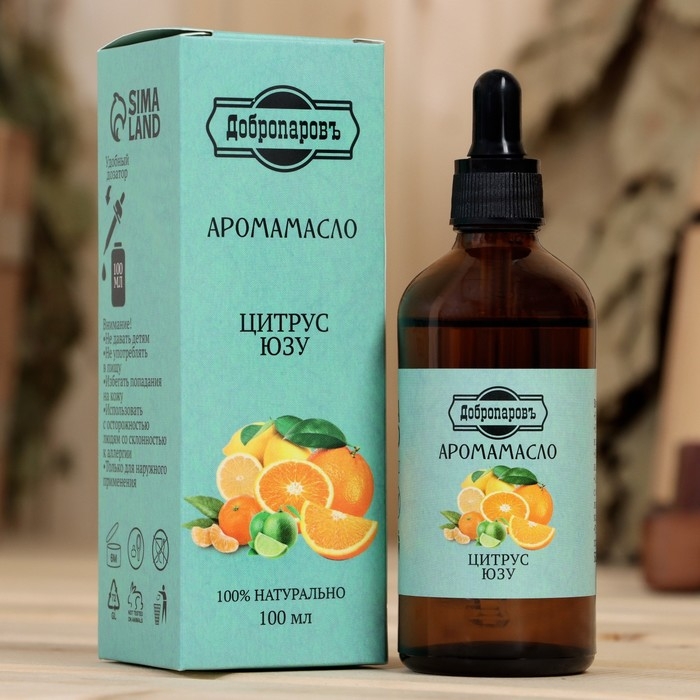 Эфирное масло Эфирное масло "Цитрус и юзу", 100 мл "Добропаровъ"