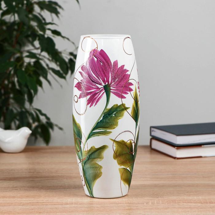 Ваза Ваза "Цветы лета" d-7.5см, 26 х10 см