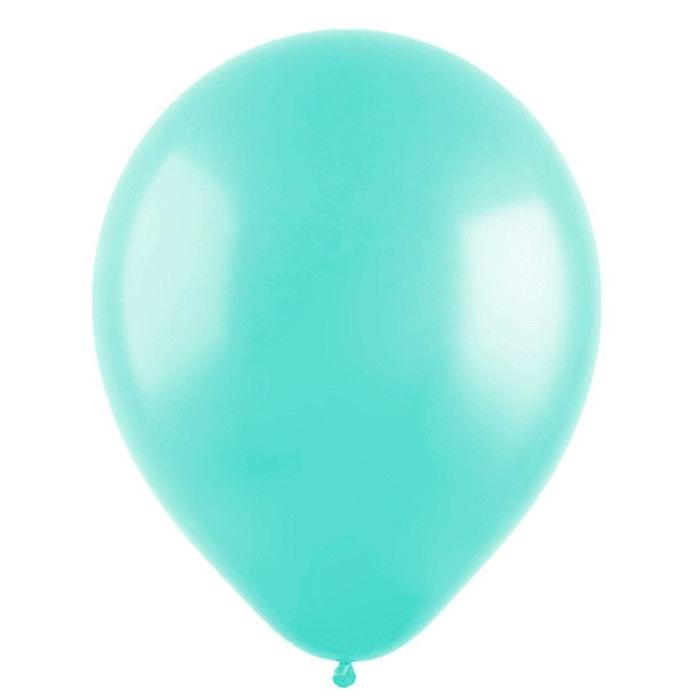 Шар латексный 12 Шар латексный 12", пастель, набор 100 шт., морская волна