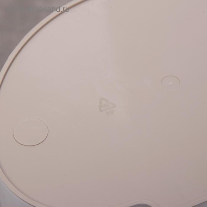 Ведро для мусора с подвижной крышкой Виолет «Акварель», 14 л Ведро для мусора с подвижной крышкой Виолет «Акварель», 14 л