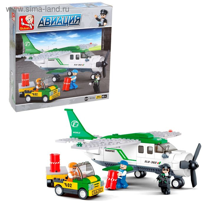 Конструктор «Транспортный самолёт», 251 деталь Конструктор «Транспортный самолёт», 251 деталь