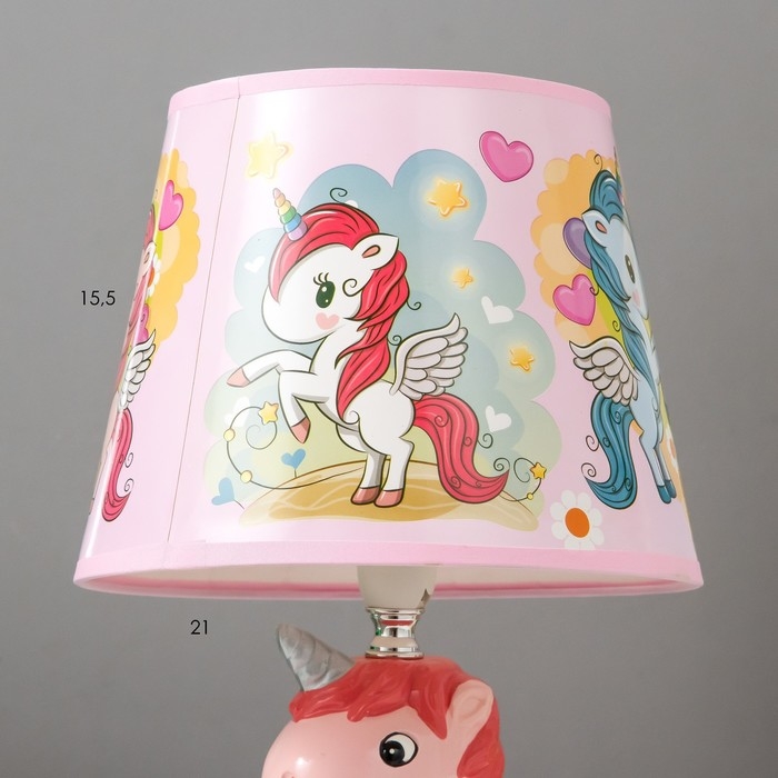 Настольная лампа 16556/1 E14 40Вт розовый 20х20х34 см Настольная лампа 16556/1 E14 40Вт розовый 20х20х34 см