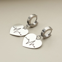 Серьги «Самой яркой», 4 х 1.5 см