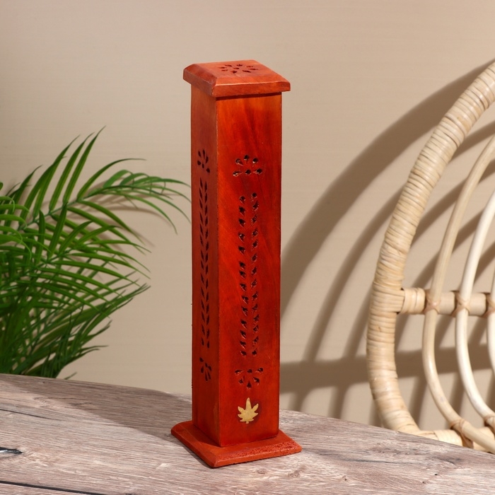 Башня для благовония 30 см, дерево кикар Башня для благовония 30 см, дерево кикар