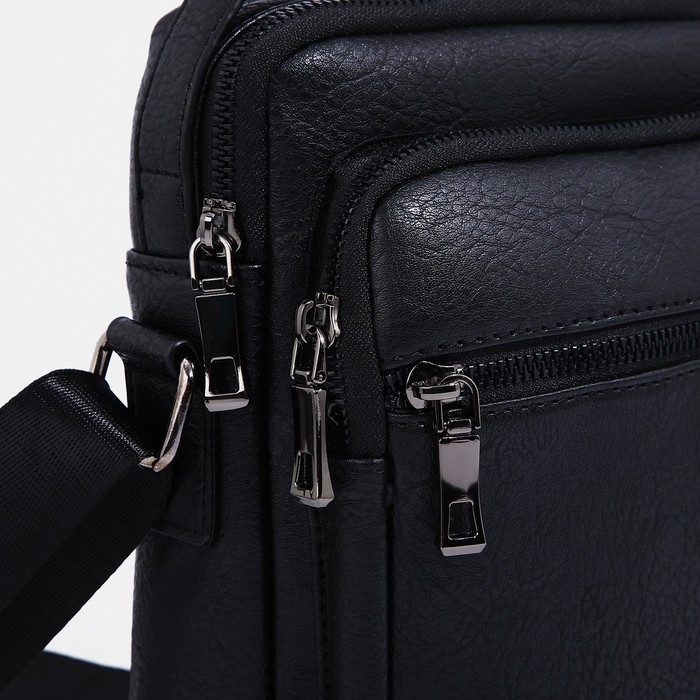 Сумка мужская, цвет чёрный Сумка мужская, цвет чёрный