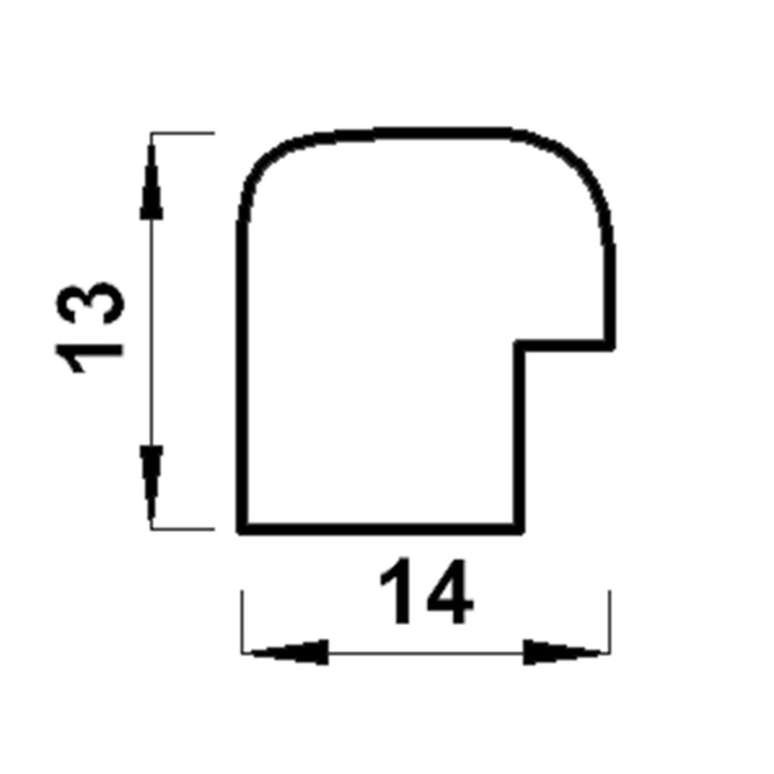 Фоторамка пластик Фоторамка пластик "МИРАМ" 21х29,7 см, (A4) белый (пластиковый экран)