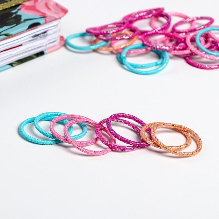 Резинки для волос «Которусалочка», микс, 30 шт Резинки для волос «Которусалочка», микс, 30 шт