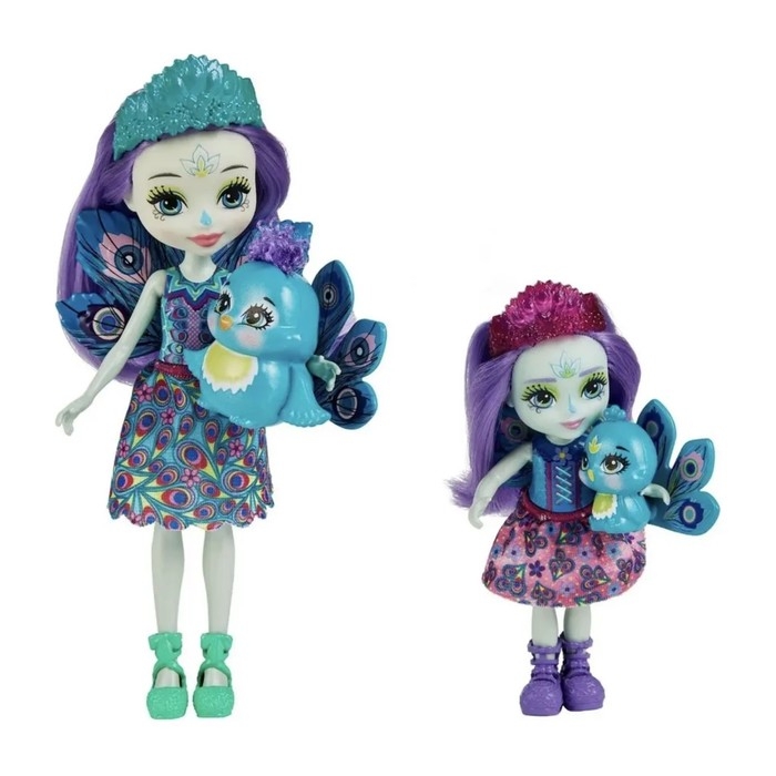 Игровой набор «Энчантималс. Пэттер Павлина с сестричкой и питомцами» Игровой набор «Энчантималс. Пэттер Павлина с сестричкой и питомцами»