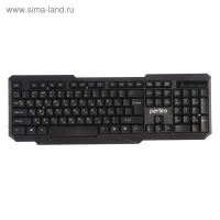 Клавиатура Perfeo FREEDOM PF-5191, беспроводная, мембранная, USB, 1xAA (нет в компл), чёрная