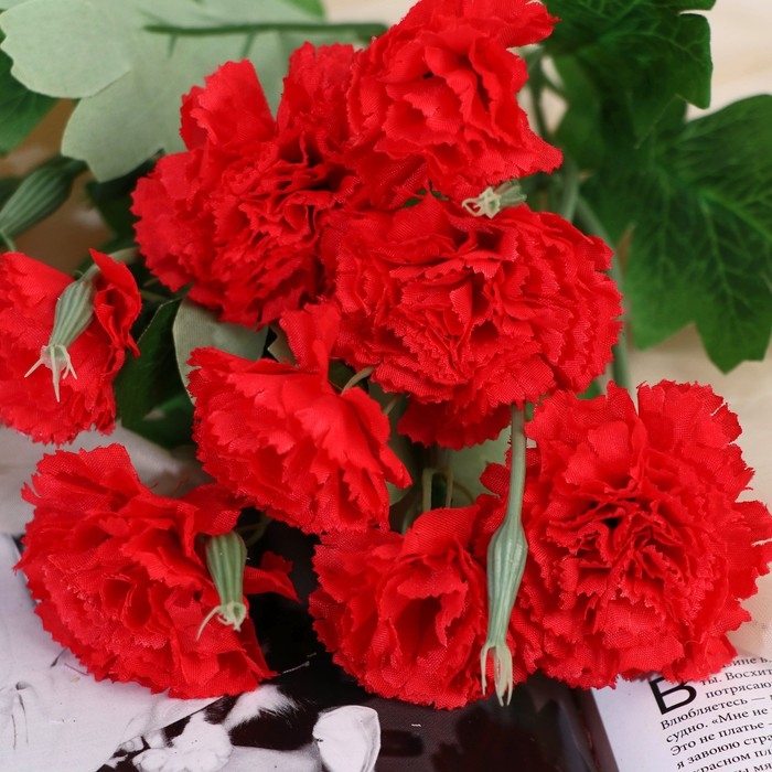 Букет Букет "Гвоздика Аманда" 26 см, микс