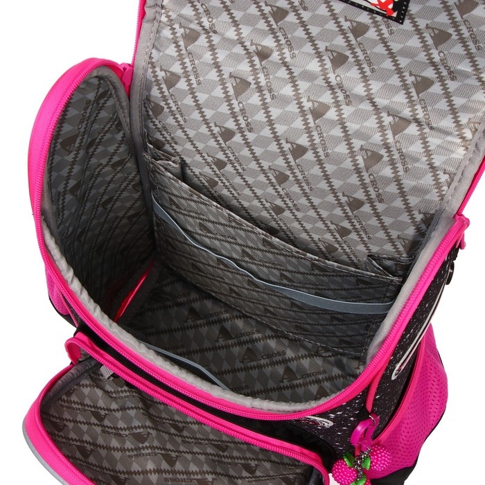 Ранец школьный Стандарт, раскаладной, 35 х 22 х 12 см, Across 191, наполнение: мешок, розовый ACR22-191-8 Ранец школьный Стандарт, раскаладной, 35 х 22 х 12 см, Across 191, наполнение: мешок, розовый ACR22-191-8