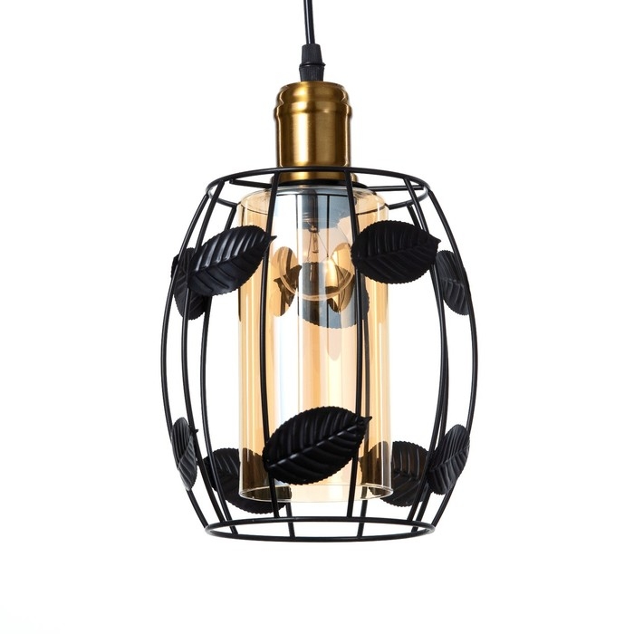 Светильник BayerLux Светильник BayerLux "Лаура" E27 40Вт черный 18х18х20-120 см