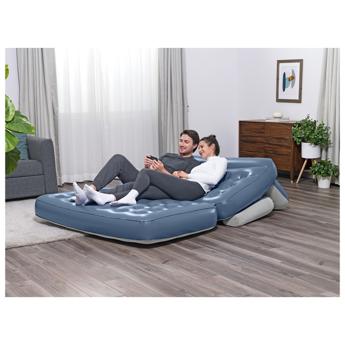 Диван надувной Multi-Max С 3-в-1, со встроенным электронасосом, 188 x 152 x 64 см, 75079 Диван надувной Multi-Max С 3-в-1, со встроенным электронасосом, 188 x 152 x 64 см, 75079